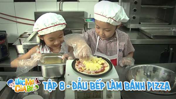 Ước mơ của bé - Đầu bếp làm bánh Pizza